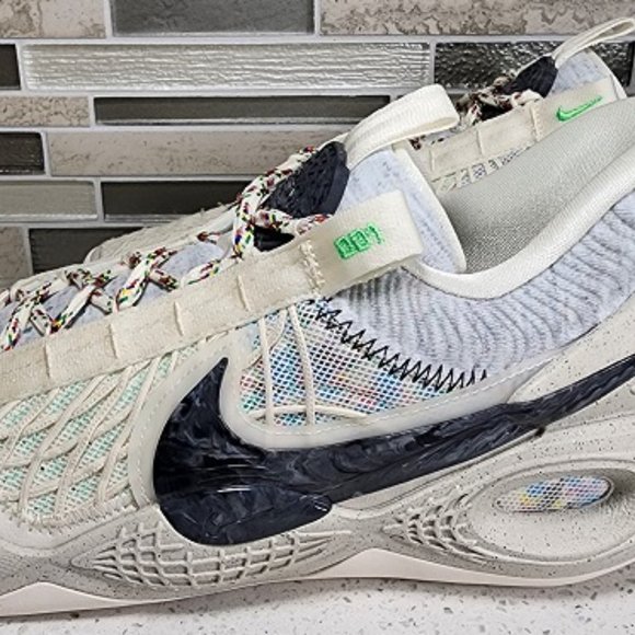 Nike Cosmic Unity SZ 11.0 Mens Basketball Shoes Natural White Grey DA6725 100 - Picture 6 of 8